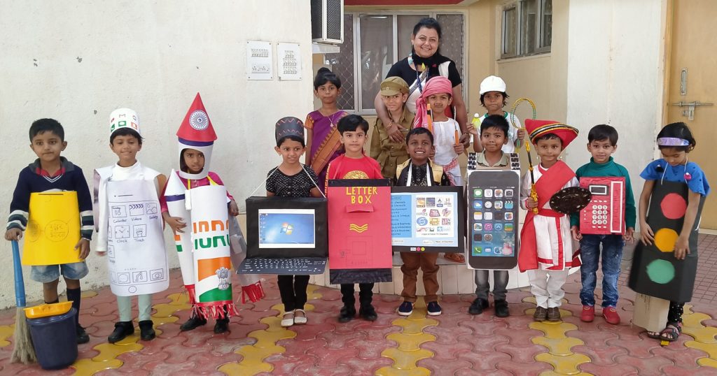 Mount Carmel School, Mohali conducted the Fancy Dress Competition on  12.2.2020 f – Mount Carmel School